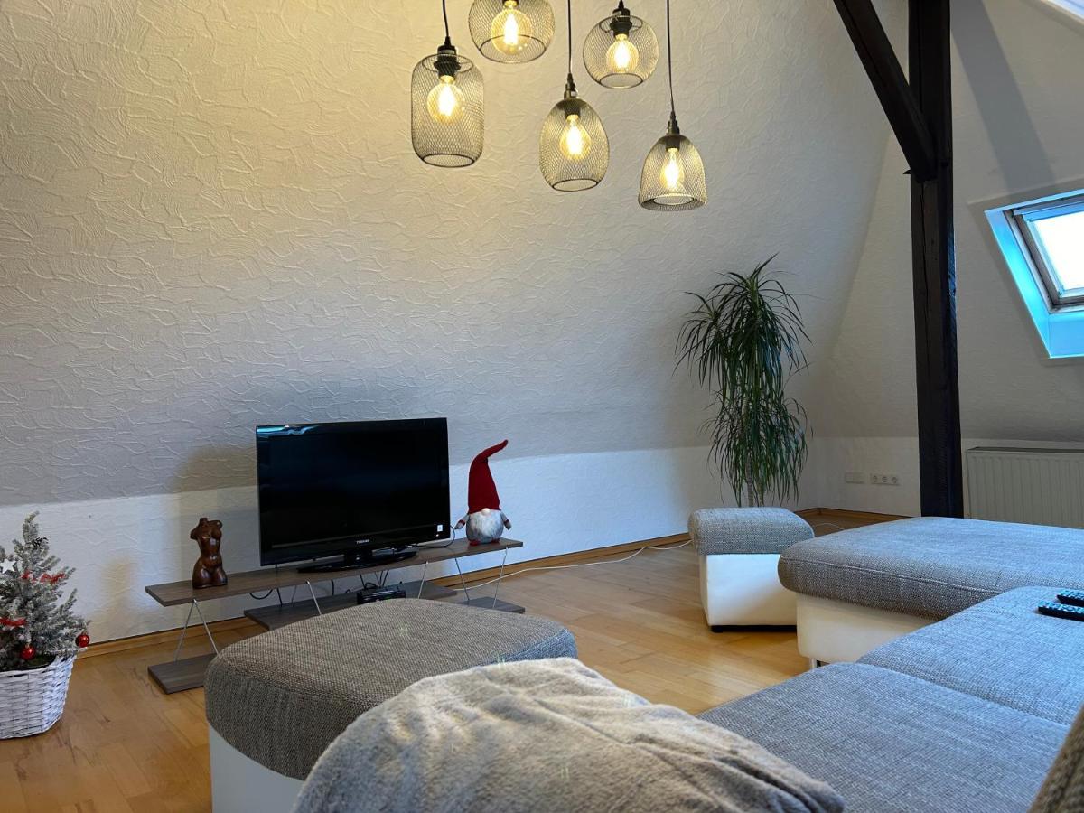 Pension Hotel Leinefelde Am Bahnhof Екстер'єр фото